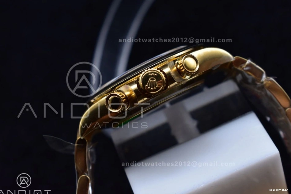 YG SA4130 Edition on Bracelet Daytona Clean Black V 399 Dial Durable Markers YG 1:1 116505 Best 0310